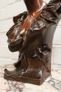 Signed by Van Der Straeten style Statue in Bronze, France 19th century