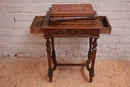 Regency style Table in Walnut, France 19th century
