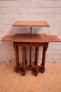 Renaissance style Server table in Walnut, France 19th century