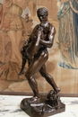 style STOLEN IN THE NIGHT 16/09 - 17/09/2017 BRONZE SIGNED MONBUR in Bronze, France 19th century