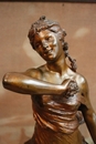 style  STOLEN IN THE NIGHT 16/09  AND 17/09/2017 BRONZE LEVASSEUR in Bronze, France 19th century