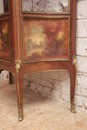 Vernis Martin style Display cabinet, France napoleon III