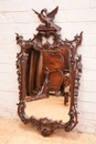 Louis XV style Mirror in Walnut, France 19th century