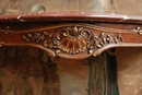 Louis XV style Console in Walnut, France 19th century