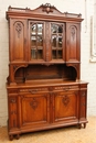 Louis XVI style Cabinet in Walnut, France 19th century
