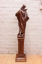 style Statue in Walnut, France 19th century