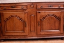 style Cabinet in Oak, France 18th century