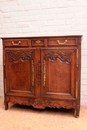 Normandy style Cabinet in Oak, France 18th century