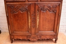 Normandy style Cabinet in Oak, France 18th century