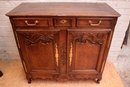 Normandy style Cabinet in Oak, France 18th century