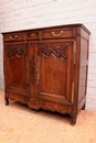 Normandy style Cabinet in Oak, France 18th century