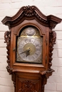 Louis XVI style Clock in Oak, Liege 18th century