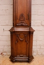 Louis XVI style Clock in Oak, Liege 18th century