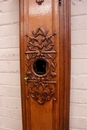 Louis XVI style Clock in Oak, Liege 18th century