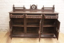 Breton style Sideboard in Oak, France 19th century