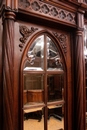 Gothic style Armoire in Walnut, France 19th century