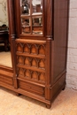 Gothic style Armoire in Walnut, France 19th century