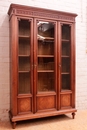 Louis XVI style Bookcase in mahogany, France 1900