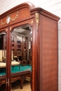 Louis XVI style Bedroom in mahogany  bronze wedgewood, France 19th century