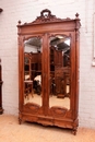 Louis XVI style Bedroom in Walnut, France 1900