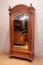 Renaissance style Bedroom in Walnut, France 19th century