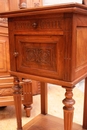 Renaissance style Bedroom in Walnut, France 19th century