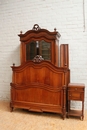 Louis XVI style Bedroom in Walnut, France 19th century