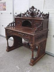 walnut Black forest desk 19 th century