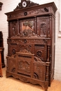 Breton style Bedroom in Oak, France 1900