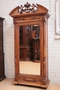 Henri II style Bedroom in Walnut, France 19th century