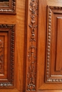 Henri II style Bookcase in Walnut, France 19th century