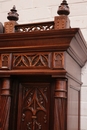 Gothic style Bedroom in Walnut, France 19th century