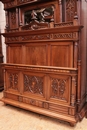 Gothic style Bedroom in Walnut, France 19th century