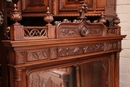 Gothic style Bedroom in Walnut, France 19th century