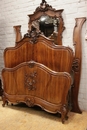 Louis XV style Bedroom in Walnut, France 19th century