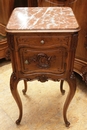 Louis XV style Bedroom in Walnut, France 19th century