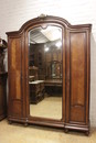 Transition style Bedroom in mahogany and bronze, France 19th century