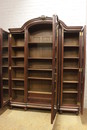 Transition style Bedroom in mahogany and bronze, France 19th century