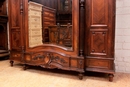 Louis XVI style Bedroom in palissander, France 19th century