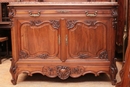 Louis XV style Bedroom in Walnut, France 19th century