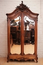 Louis XV style Bedroom in Walnut, France 19th century