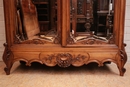 Louis XV style Bedroom in Walnut, France 19th century