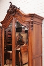 Louis XV style Bedroom in Walnut, France 19th century