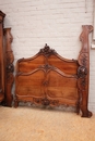 Louis XV style Bedroom in Walnut, France 19th century