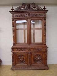 SUPER QUALITY HUNT CABINET 19TH CENTURY