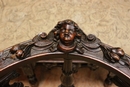 Renaissance style Salon set in Walnut, France 19th century