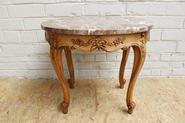 Oak Louis XV coffee table circa 1920