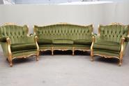 Gilt Louis XV sofa set circa 1960