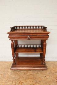 litlle walnut Henri II server 19th century