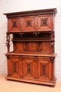 Renaissance style Cabinet in Walnut, France 19th century